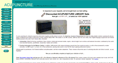 Desktop Screenshot of acupuncturejournal.com