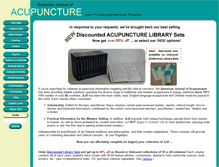 Tablet Screenshot of acupuncturejournal.com